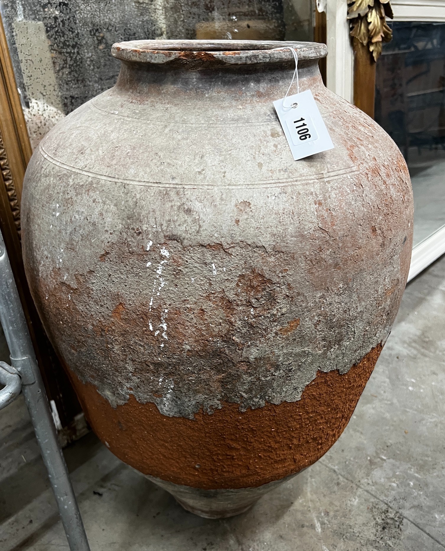 A Greek style earthenware jar, height 66cm